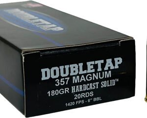 DOUBLETAP 357 MAG 180GR WFNGCH - HARDCAST SOLID 20RD 50BX/CS