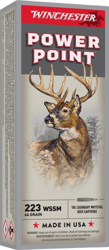 WINCHESTER SUPER-X 223 WSSM - 64GR POWER POINT 20RD 10BX/CS - Image 2