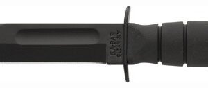 KA-BAR SHORT KA-BAR 5.25" W/ - PLASTIC SHEATH STRAIGHT EDGE