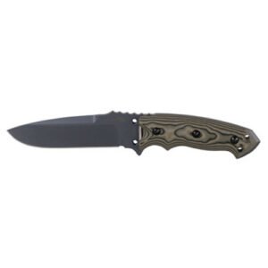 EX-F01 FIXED BLADE KNIFE - PLAIN EDGE, DROP POINT, 5.5"