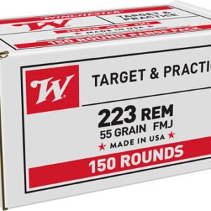 WINCHESTER USA 223 REM 55GR - FMJ 600RD CASE LOT