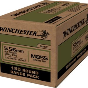 WINCHESTER USA 5.56X45 62GR - GREEN TIP 600RD CASE LOT