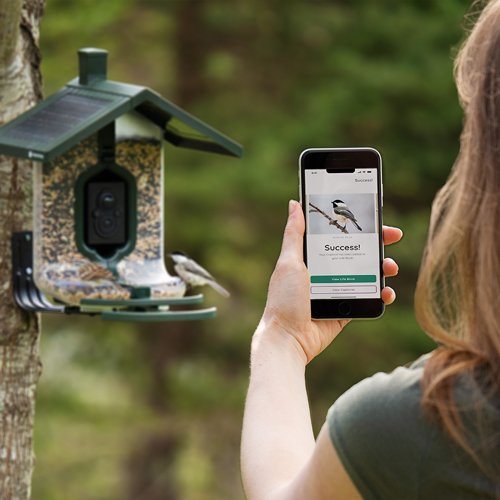 FEATHERSNAP SCOUT BIRDFEEDER - WI-FI SOLAR POWERED W/ CAMERA - Image 3