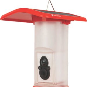 FEATHERSNAP HUMMINGBIRD FEEDER - WI-FI SOLAR POWERED W/ CAMERA