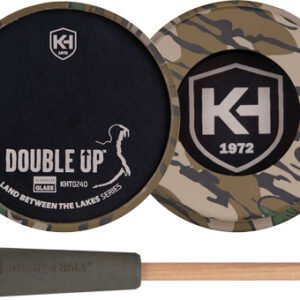 KNIGHT AND HALE DOUBLE UP POT - CALL ALUMINUM/GLASS GREENLEAF