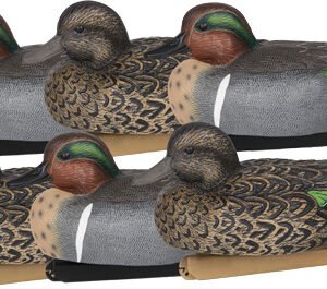 ZINK FLOATER DECOYS GREEN WING - TEAL 6 PACK