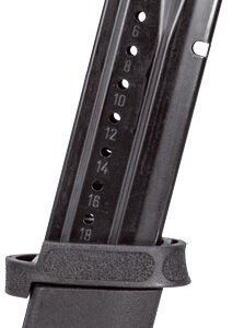 S&W MAGAZINE M&P9 23RD WITH - ADPTER BLACK ALUMINUM