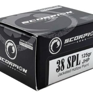 SCORPION 38SPL - 125GR JHP 20RD 10BX/CS