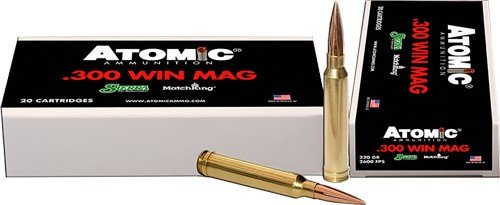 ATOMIC 300 WIN MAG 220GR MATCH - KING HPBT 20RD 10BX/CS