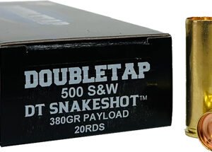 DOUBLETAP 500 S&W SNAKE SHOT - 20RD 25BX/CS
