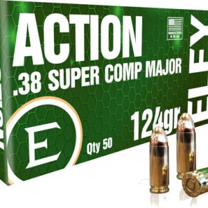 ELEY ACTION 38 SUPER 124GR FMJ - COMPETITION 50RD 20BX/CS