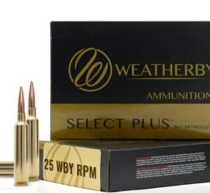 WEATHERBY AMMO 25 WBY RPM - 117GR HORNADY SST 20RD 10BX/CS