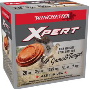 WINCHESTER XPERT STEEL 20GA - 2.75" 3/4OZ #7 25RD 10BX/CS