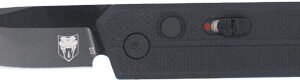 COBRATEC STINGER FOLDER 1.9" - BLACK/BLACK D2 BLADE SD BUTTON