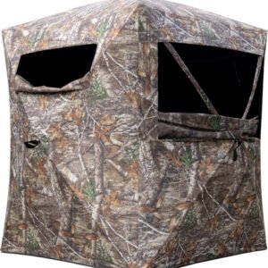 RHINO GROUND BLIND R102 2-MAN - 49"X49"X65" HUB STYLE RT EDGE