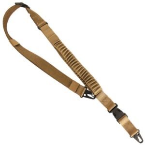 US TACTICAL C4: 2 TO 1 POINT - SHOCK WEBBING ADJ 34-55" COYOT